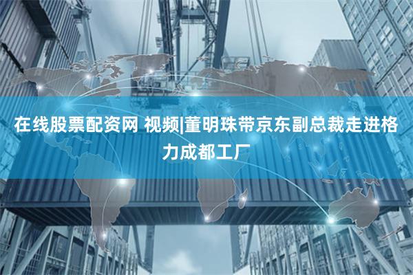 在线股票配资网 视频|董明珠带京东副总裁走进格力成都工厂