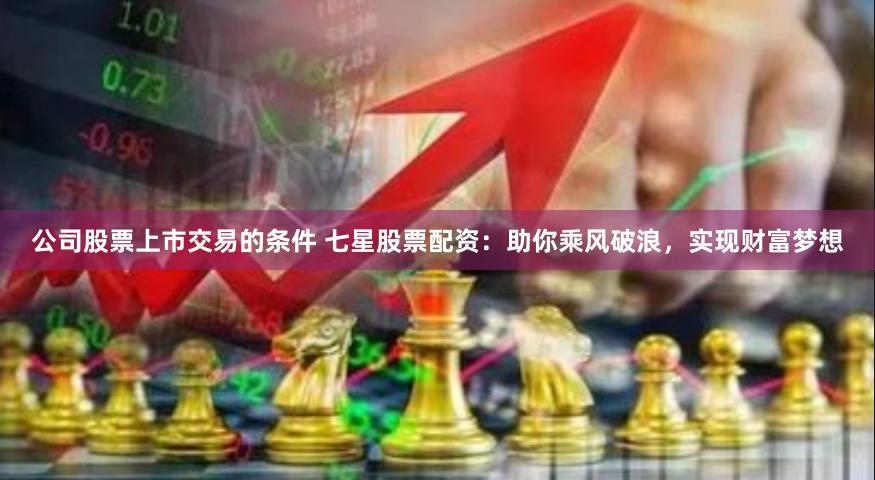公司股票上市交易的条件 七星股票配资：助你乘风破浪，实现财富梦想